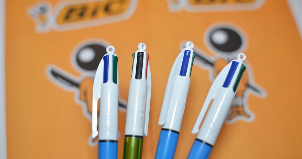 stylo BIC 4 couleurs